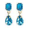 Allysa Solid Dangle Earrings Turquoise Wholesale