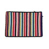 Annabella Vertical Stripes Beaded Clutch Multicolor Wholesale
