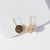 Maggie Circle With Holes Earrings Brass Wholesale