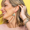 Danielle Peak Beaded Fringe Earrings Desert Wholesale