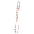 Everly Single Strand 2mm Luxe Bead Necklace Rainbow Wholesale