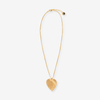 Fernanda Palmetto Pendant Necklace Brass Wholesale