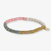 Grace Four Color Block Stretch Bracelet Gray Wholesale