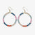 Fonda Gold Stripe Hoop Earrings Coastal Wholesale