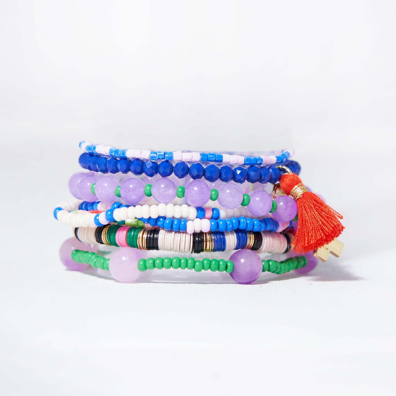 Mixed Bracelet Stack of 8 Rio Wholesale