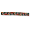 Ryan Checkered Beaded Stretch Hat Band Multicolor Wholesale