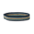 Alex Horizontal Stripe Beaded Stretch Bracelet Teal Wholesale