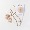 Blush Flower Brooch Barrette Combo Wholesale