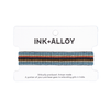 Lane Horizontal Stripe Beaded Stretch Bracelet Coastal Wholesale