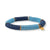 Joan Two Color Block Stretch Bracelet Navy and Light Blue Wholesale