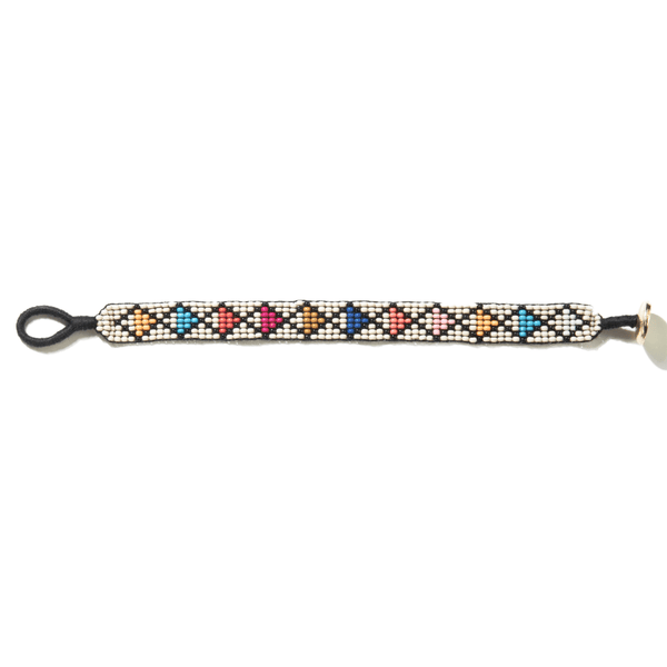 Margot Diamonds Beaded Bracelet Rainbow Wholesale INK+ALLOY Wholesale