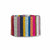 Penelope Vertical Stripe Beaded Stretch Bracelet Multicolor Wholesale