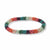 Marcy Multi Stripe Beaded Bracelet Port Wholesale
