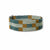 Lane Check Stripe Beaded Stretch Bracelet Mint Wholesale