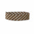 Lane Diagonal Stripe Beaded Stretch Bracelet Gold Wholesale