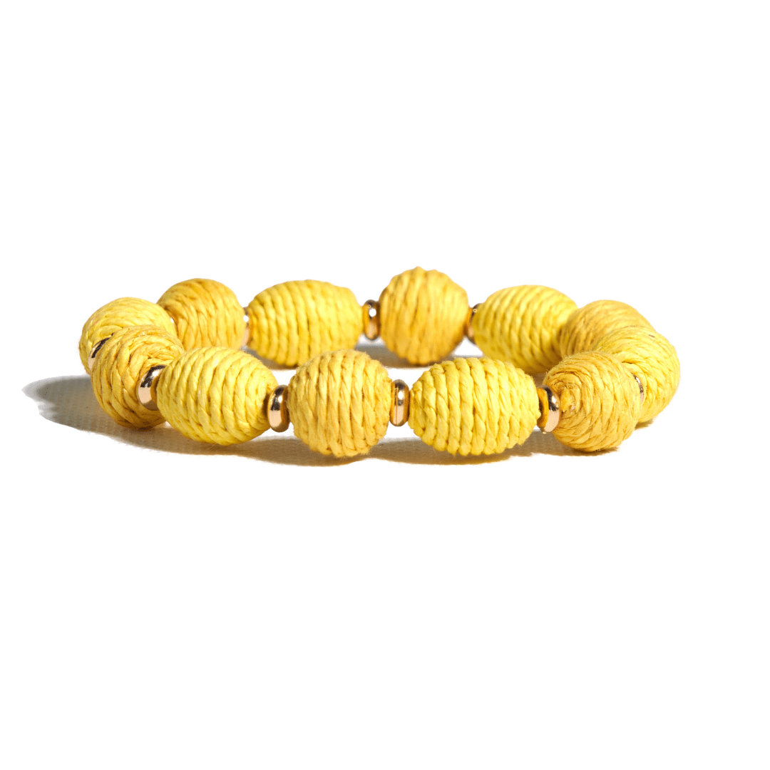 Phoebe Solid Bracelet Yellow Wholesale