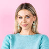 Wendy Ring Earrings Teal Wholesale